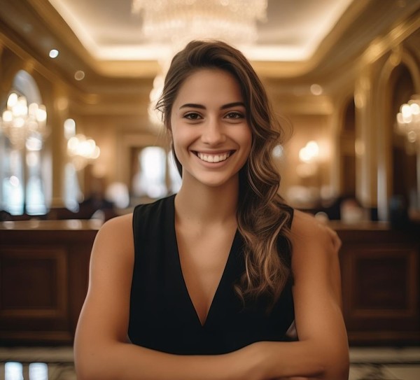 微笑,酒店接待中的文明之光